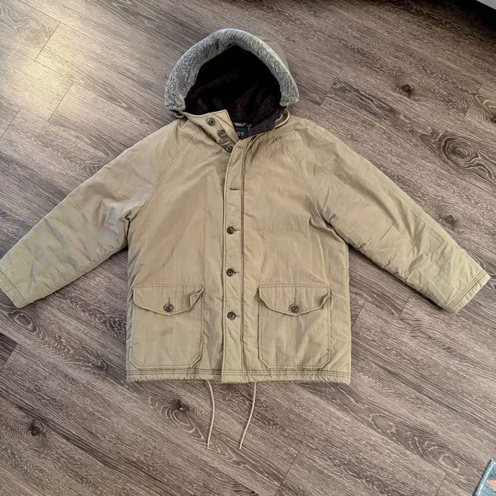 J. Crew Vintage Oarsman Hooded jacket